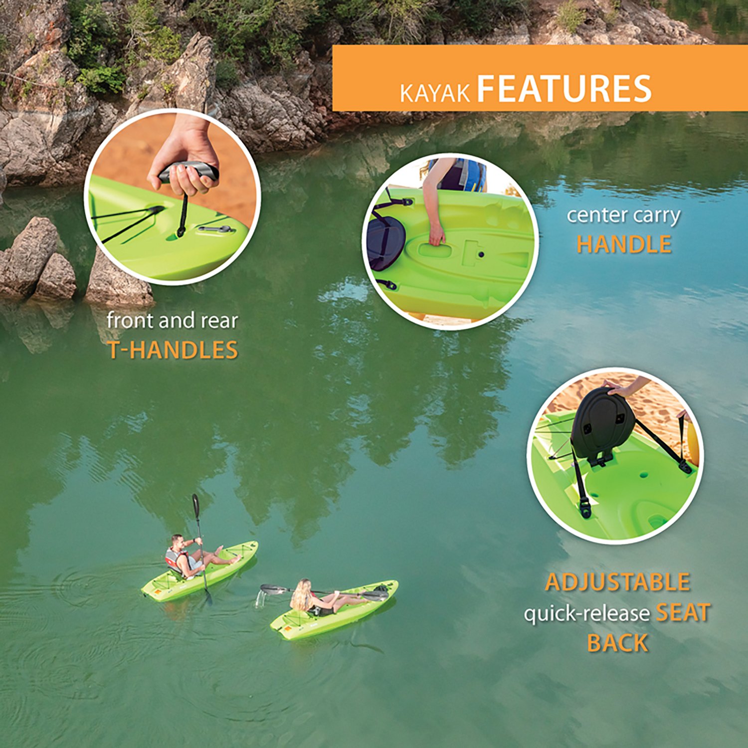 Lifetime Hydros 8.5' Kayak