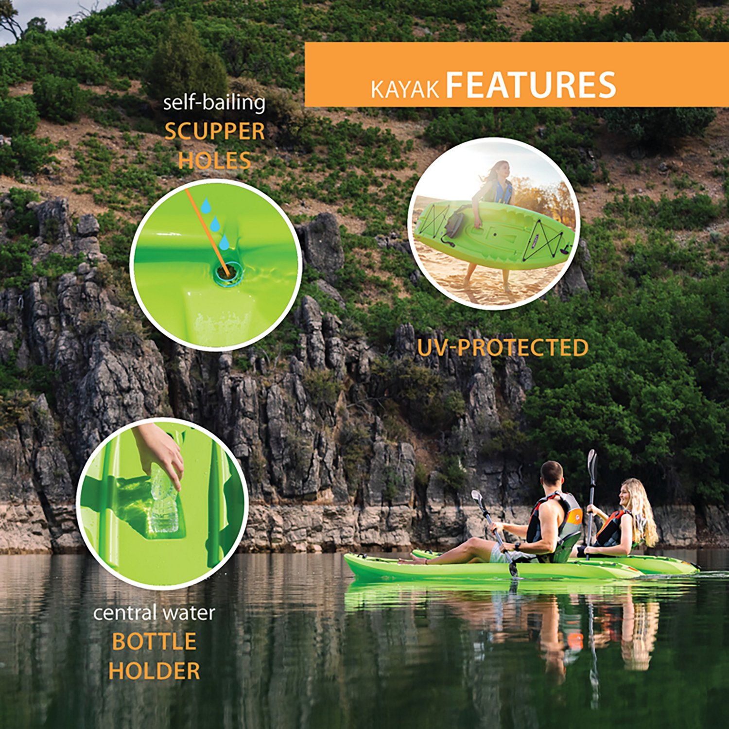 Lifetime Hydros 8.5' Kayak