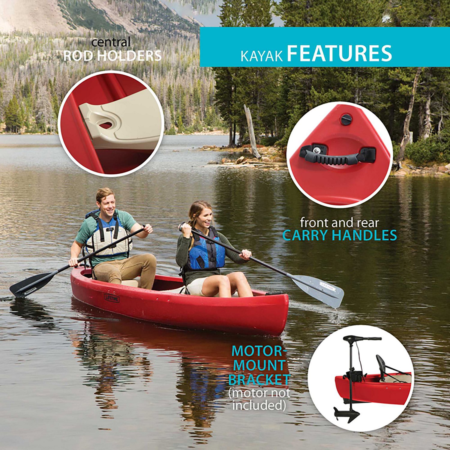 Lifetime Kodiak 13' Canoe - view number 5