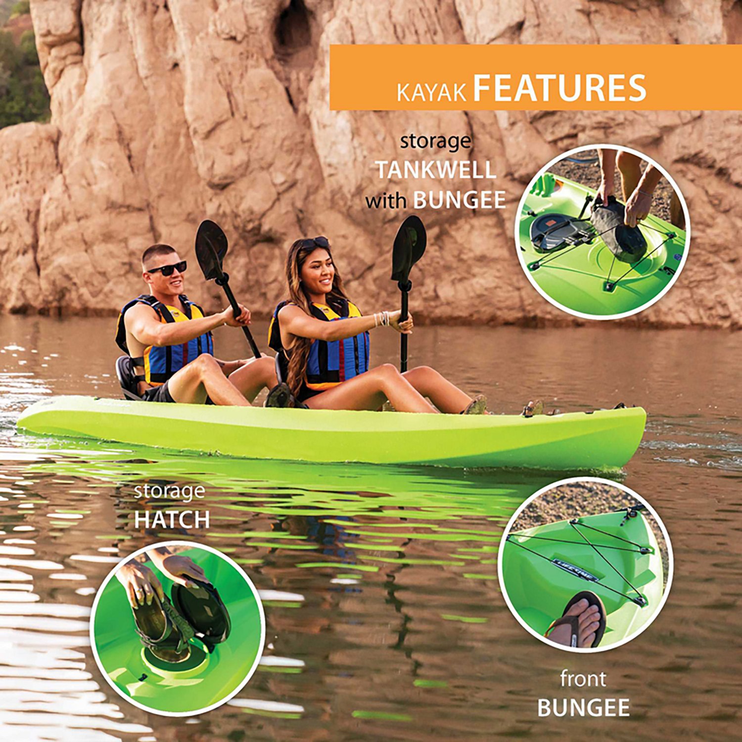 Lifetime Kokanee 10'6" Kayak - view number 5