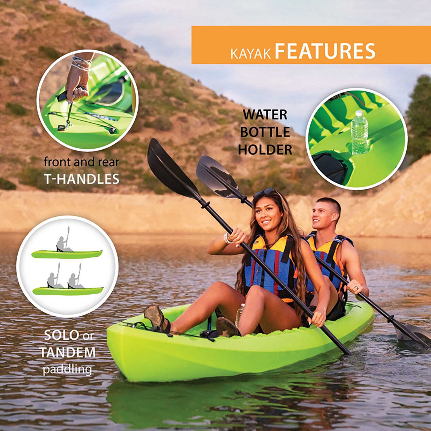 Lifetime Kokanee 10'6" Kayak - view number 6