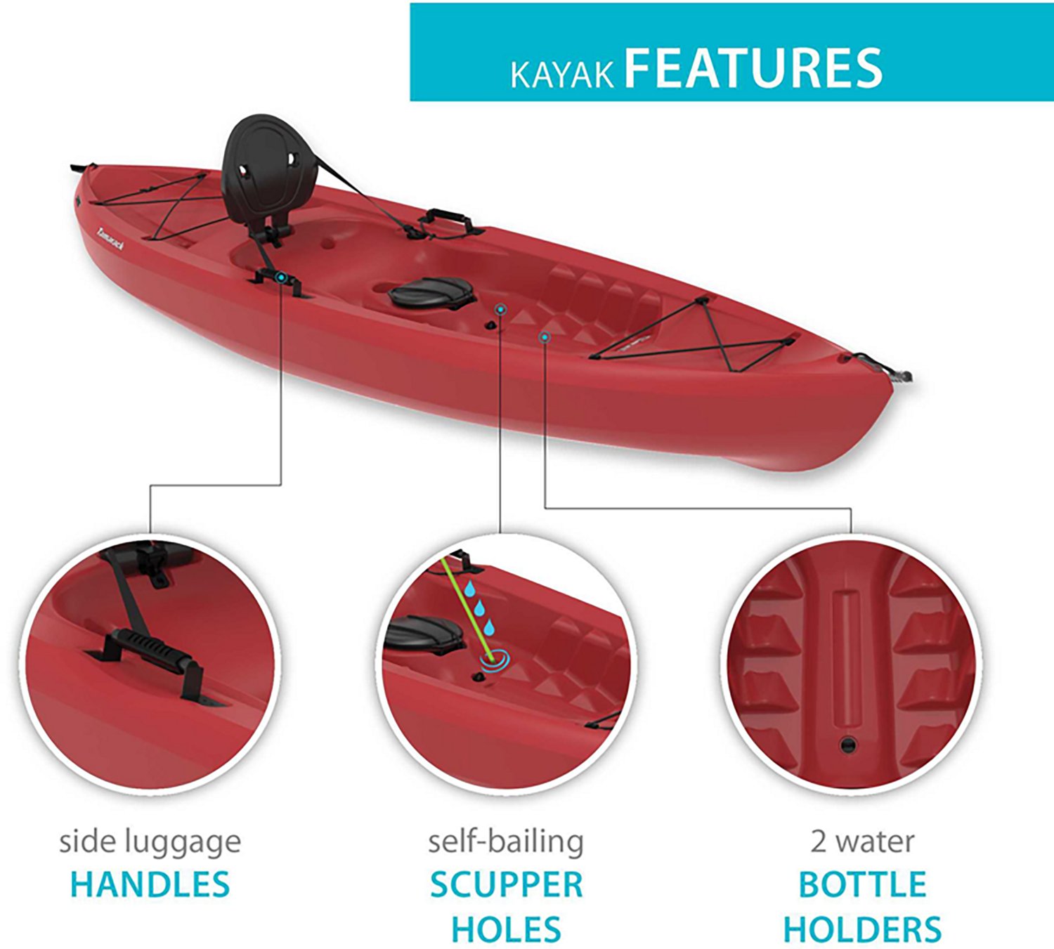 Lifetime Tamarack™ 10' Kayak - view number 5