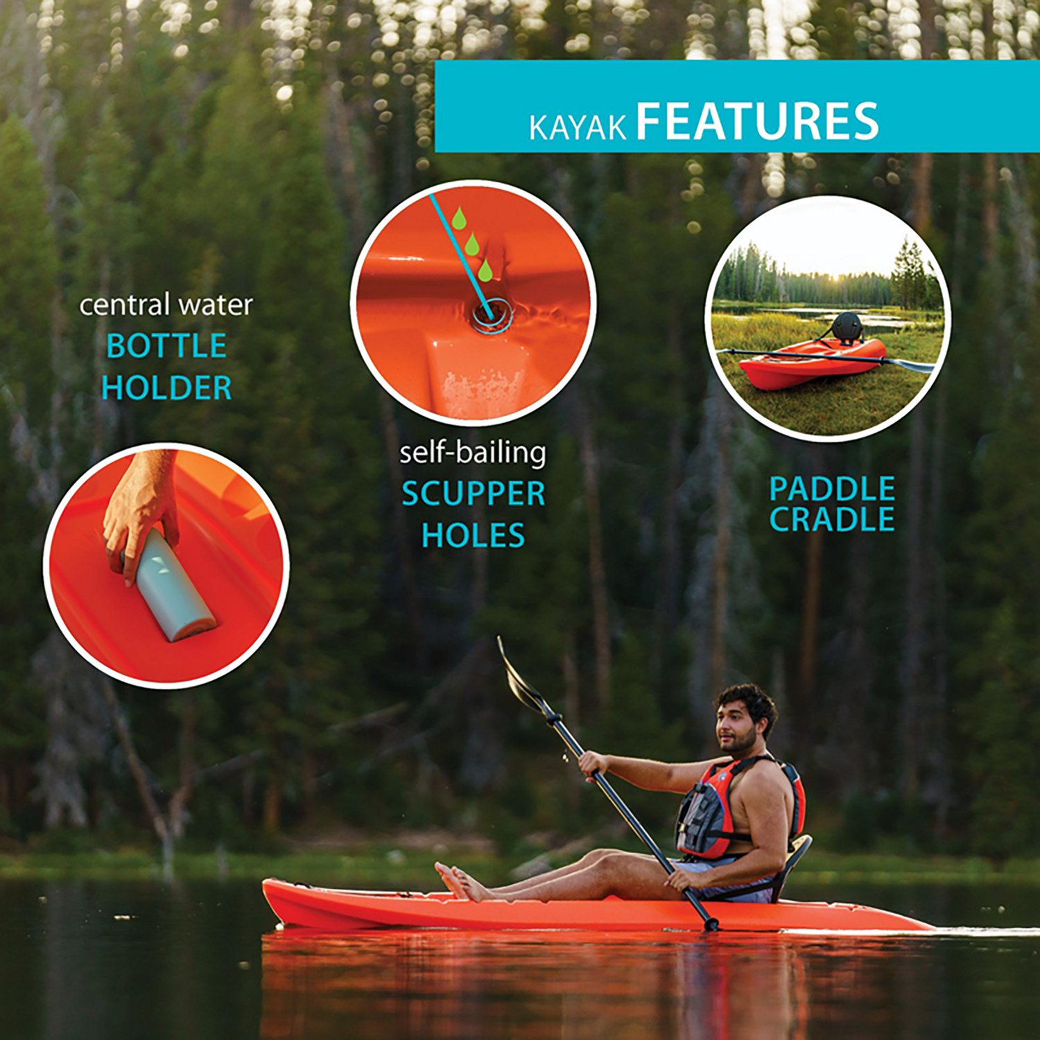 Lifetime Volt 8.5' Kayak 2-Pack