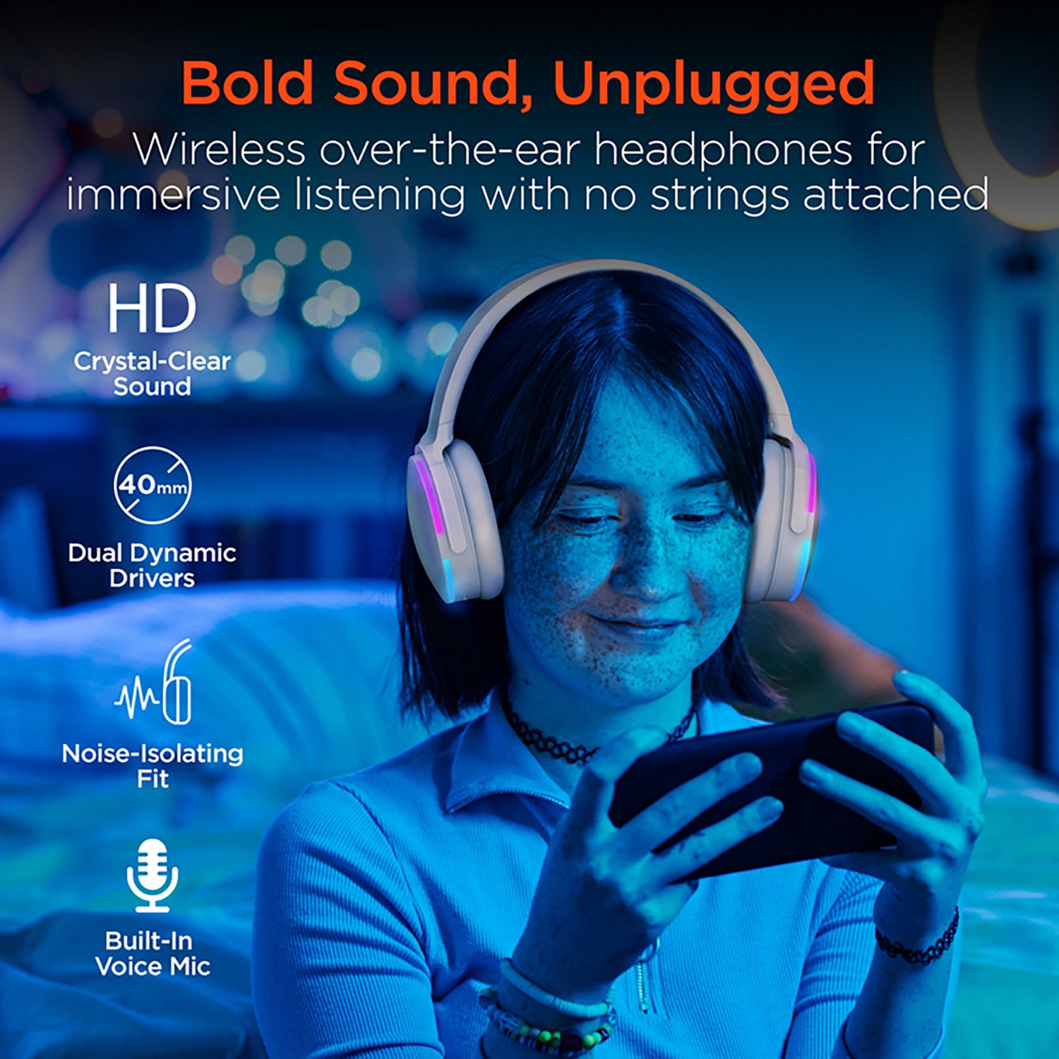 HyperGear Wireless Audio Essentials Duo Bluetooth® Headphones - view number 7