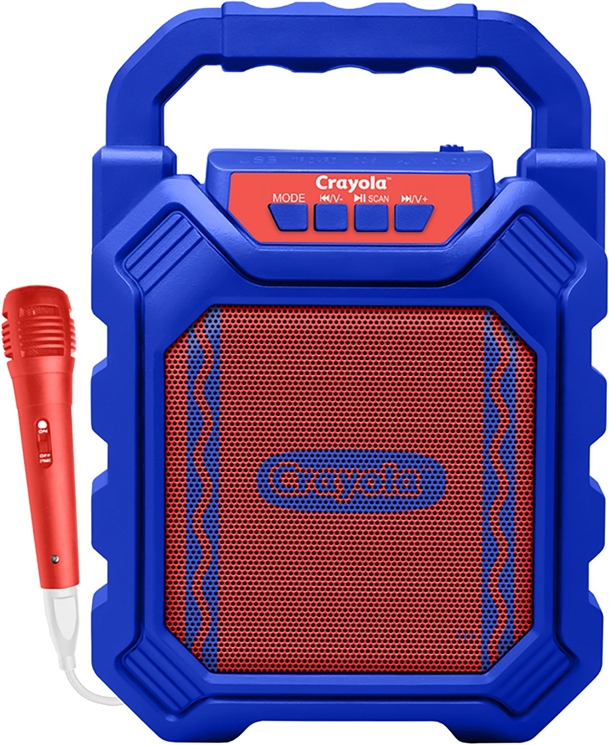 Crayola Portable Bluetooth® Karaoke Speaker with Wired Microphone