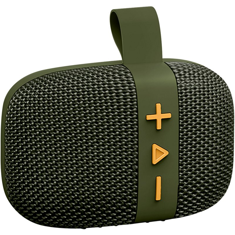 Fisher Studio Pro - ECO GO Waterproof Portable Bluetooth Speaker with FM Radio, SBT294 - Green