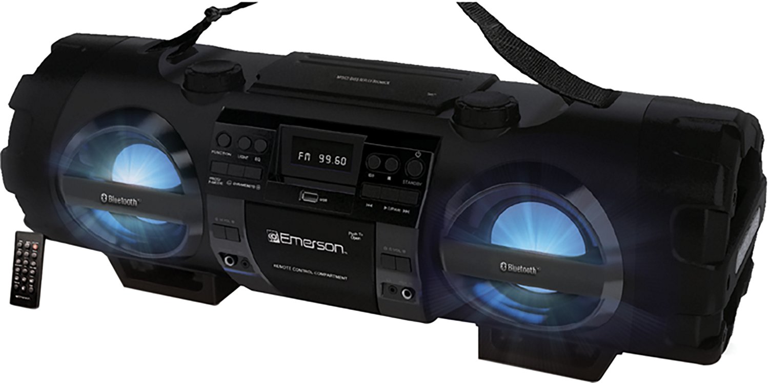 Emerson EPB-3001 Bluetooth® CD/Radio Boom Box