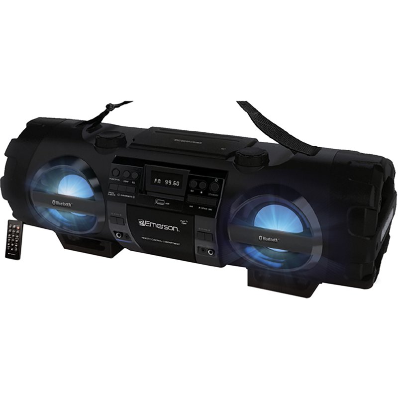 Naxa NPB-262 Bass Reflex Boombox with PA system and Bluetooth