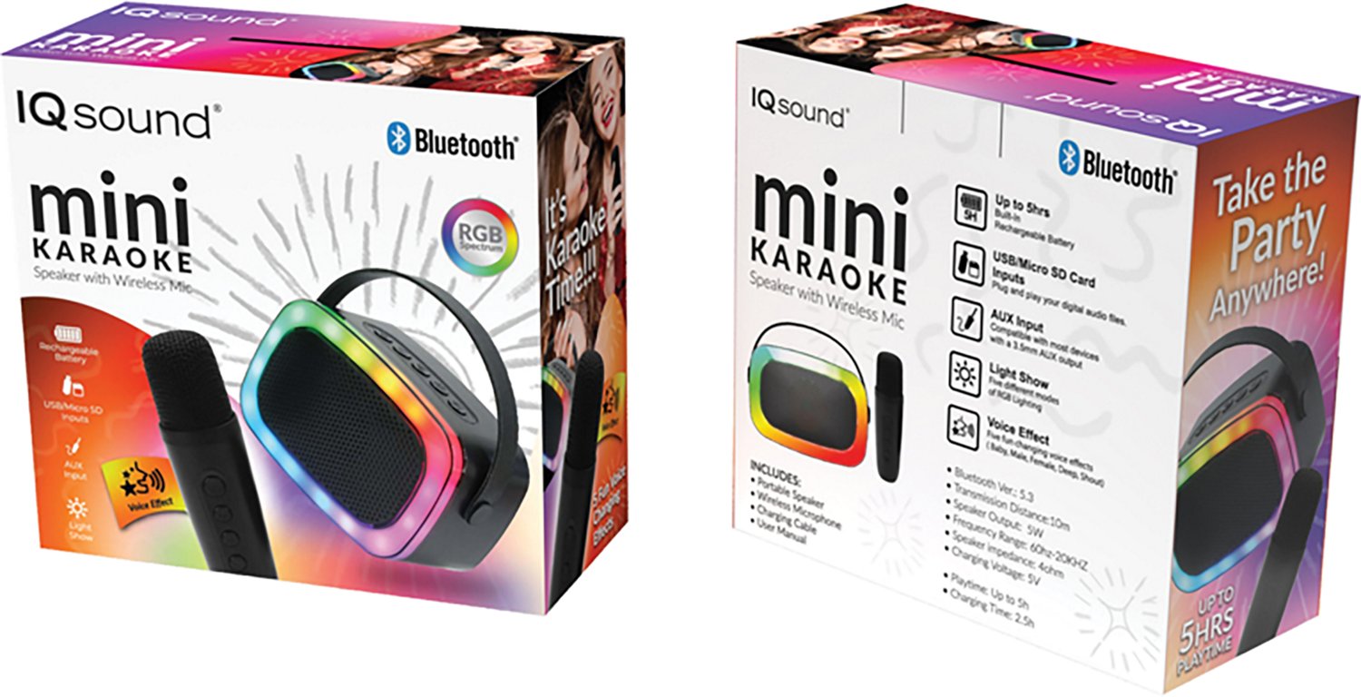 IQ Sound IQ-908K Portable Bluetooth® Speaker