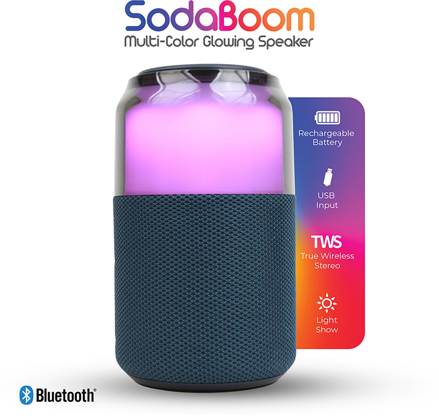 Supersonic SodaBoom Portable Bluetooth® Speaker - view number 5