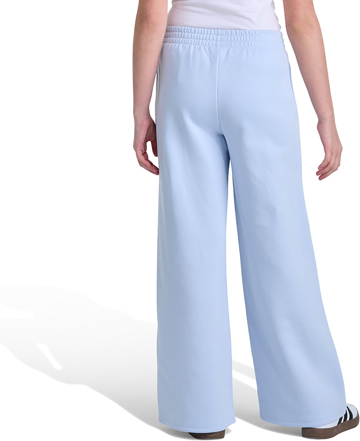adidas Girls’ Wide Leg Fleece Pants - view number 2