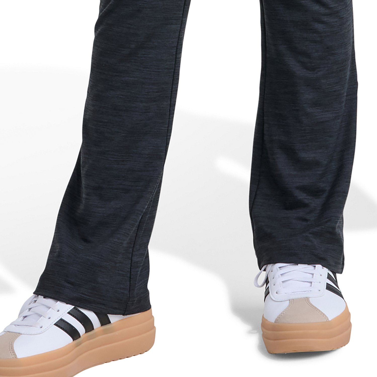 adidas Girls’ Folded Waistband Kick Flare Pants - view number 4