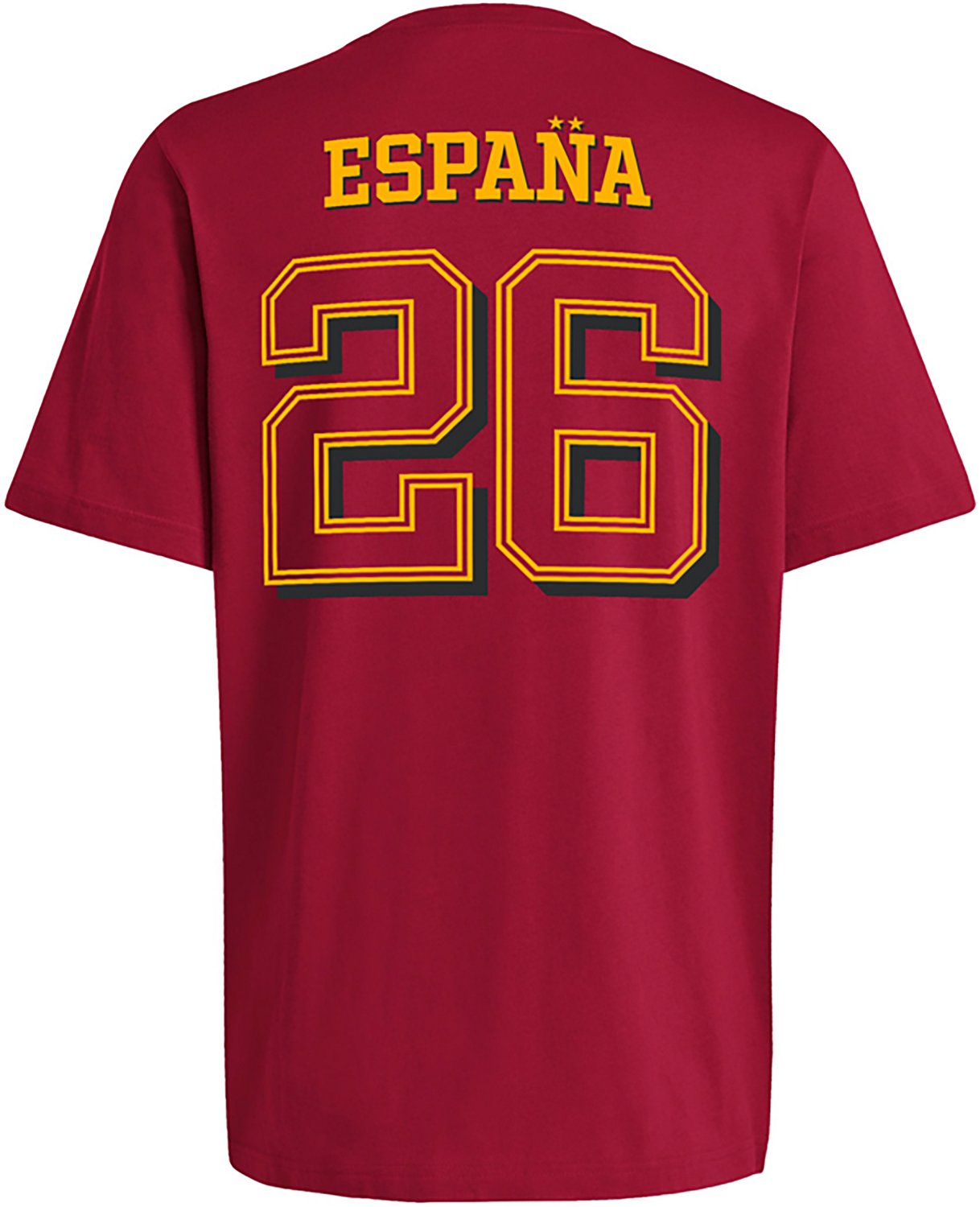 adidas Men's Spain National Team 2026 FIFA World Cup Champions Trophy Short Sleeve T-shirt - view number 2