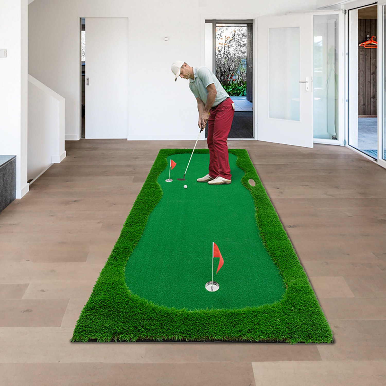 inQracer 12 ft x 5 ft Golf Putting Green Training Mat - view number 7