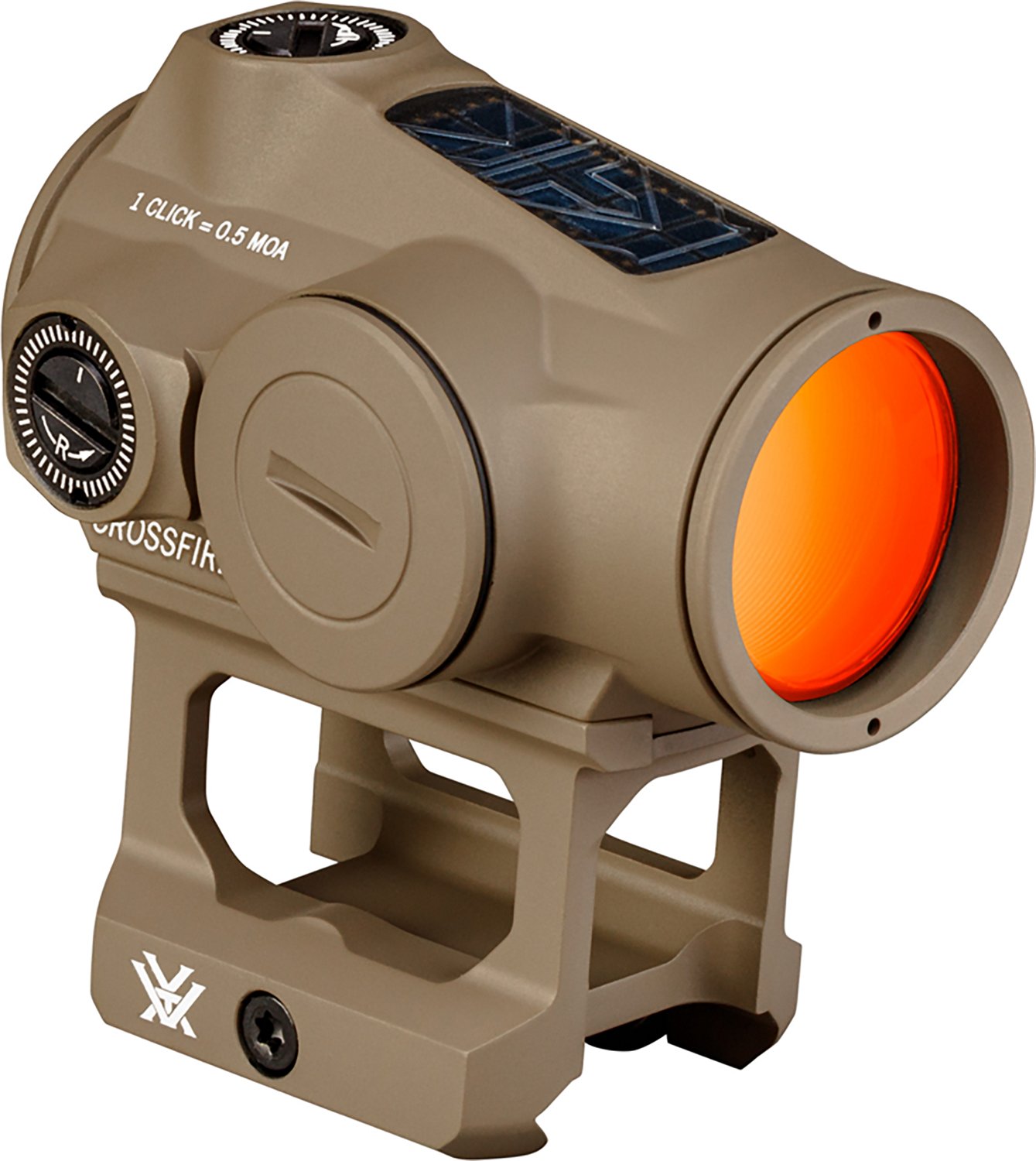 Vortex Crossfire II 2 MOA Solar Red Dot - Tan - view number 3