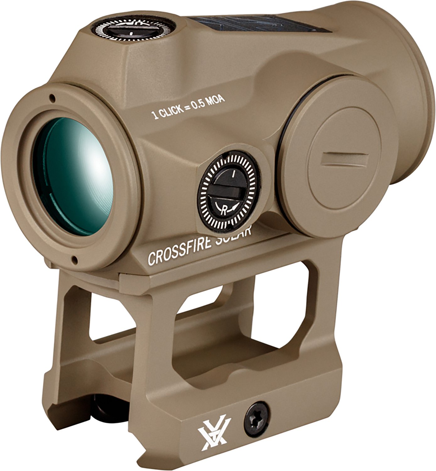 Vortex Crossfire II 2 MOA Solar Red Dot - Tan - view number 4