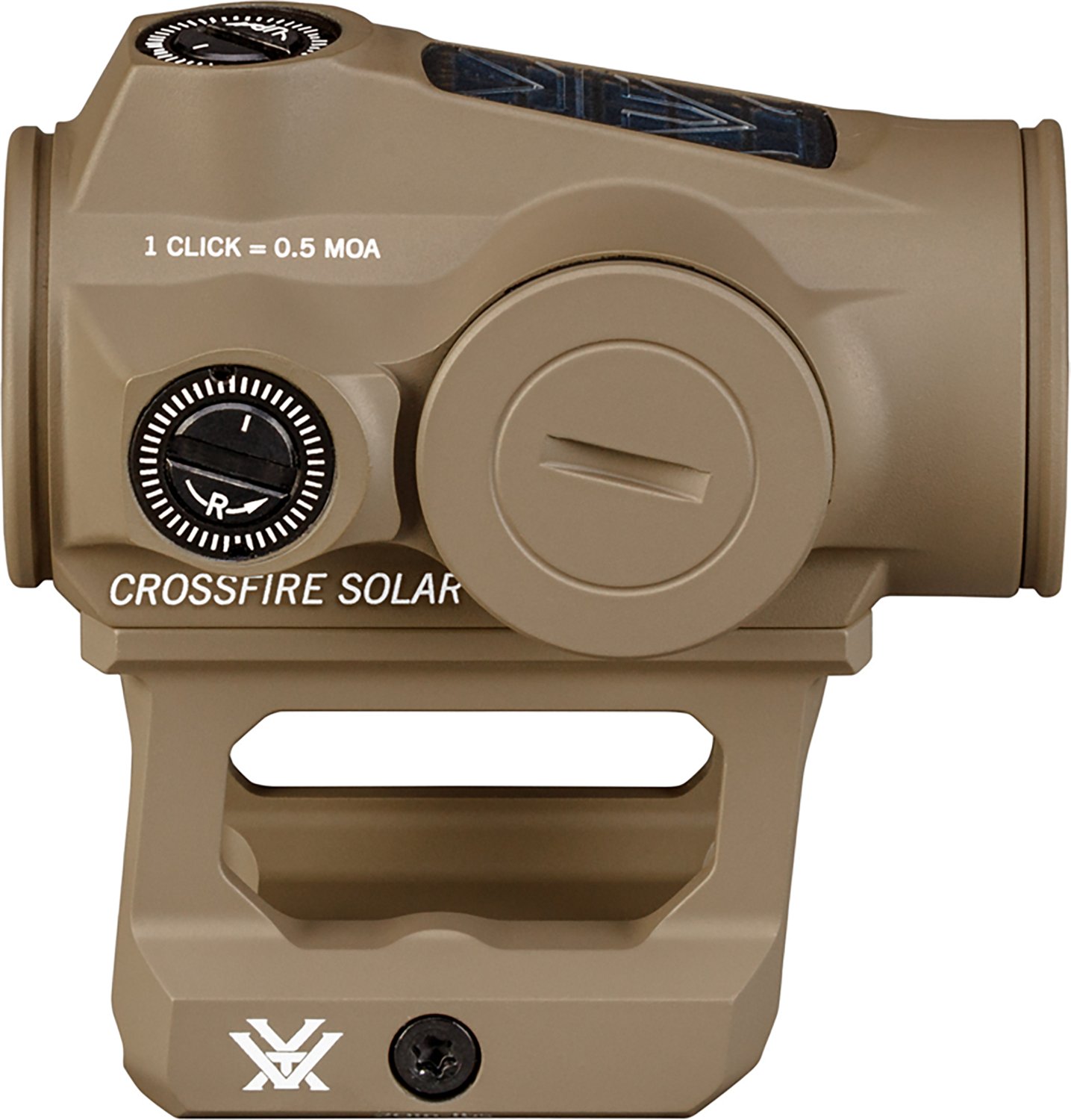 Vortex Crossfire II 2 MOA Solar Red Dot - Tan - view number 6