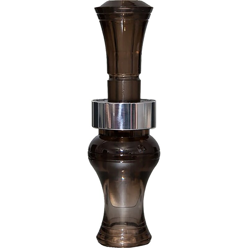 Echo Timber Molded Polycarbonate Double Reed Duck Call - Smoke
