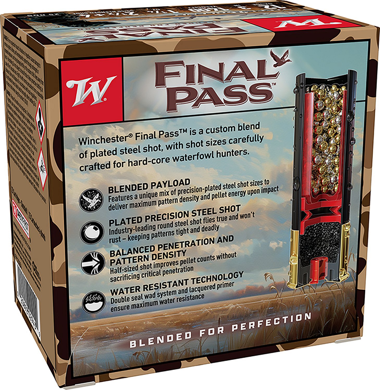 Winchester Final Pass 12 Gauge Waterfowl Shotgun Ammunition - 25 Rounds - view number 2