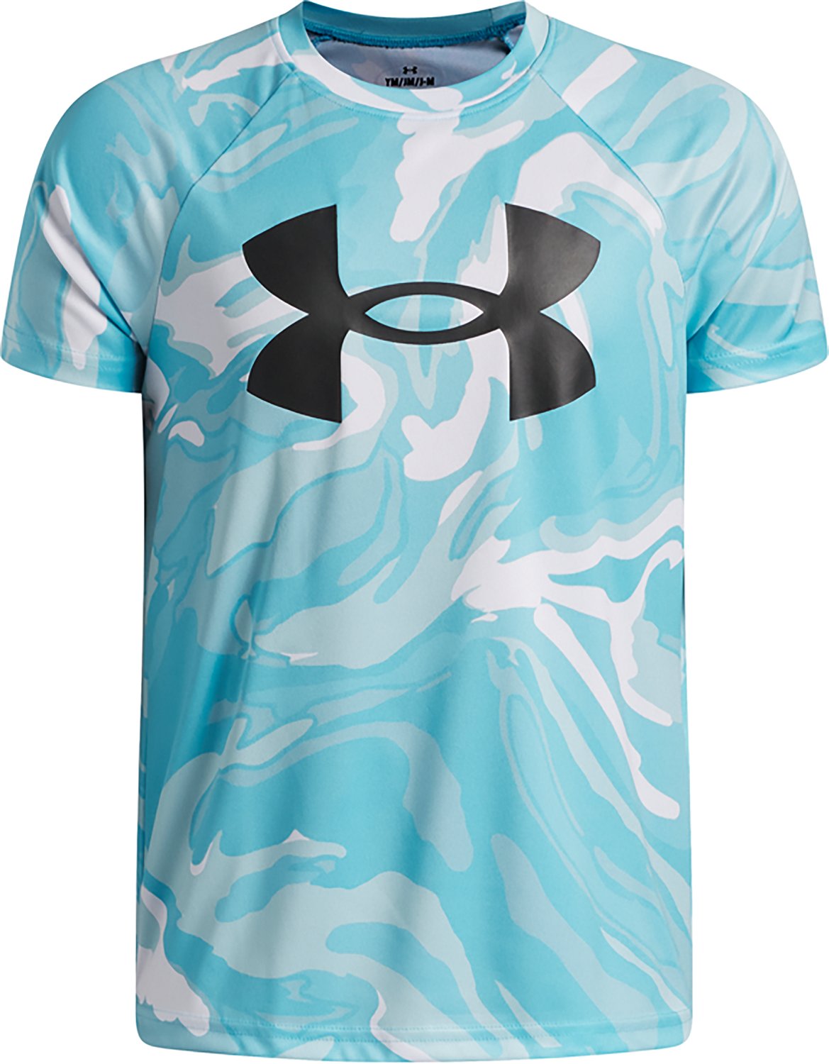 Under Armour Boys' UA Tech Printed Short Sleeve T-shirt