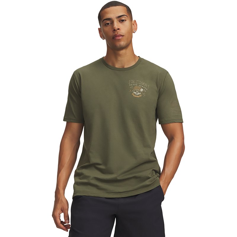 Under Armour Men's Freedom Military Skull T-shirt