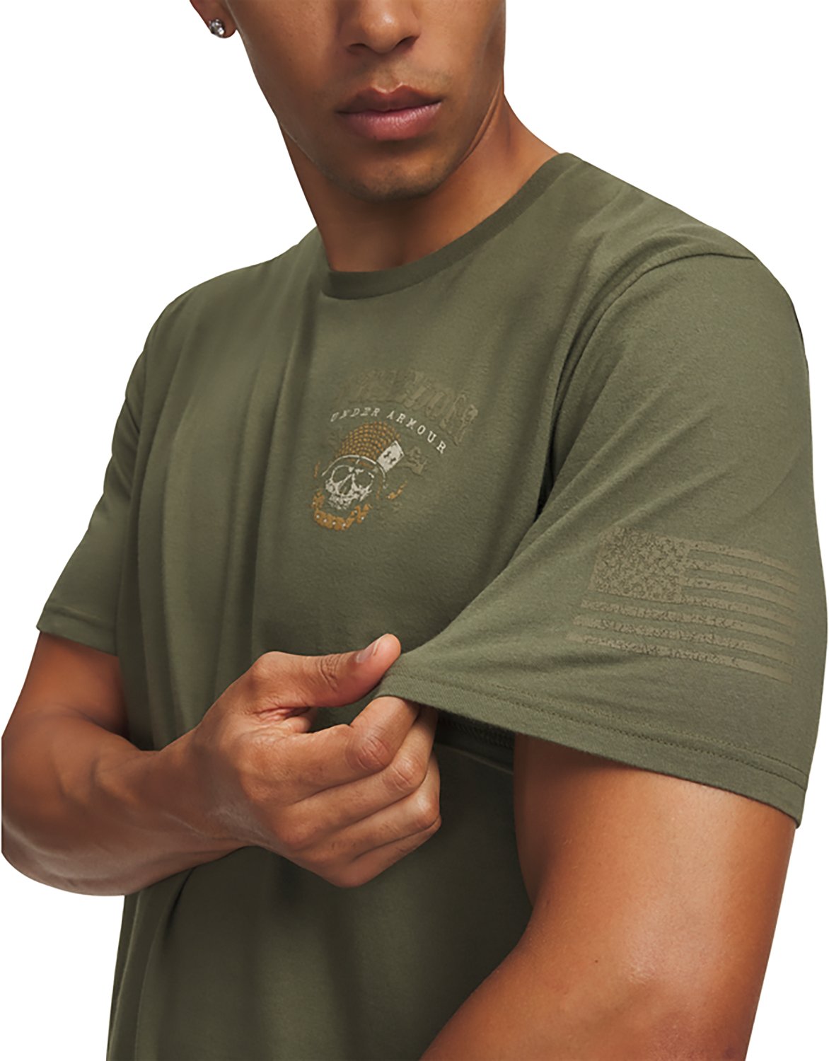 Under Armour Men's Freedom Military Skull T-shirt