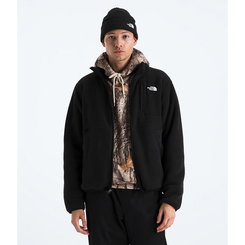 The North Face Men’s Yumiori Off Peak Full Zip Fleece Jacket (Size: XXL): Black