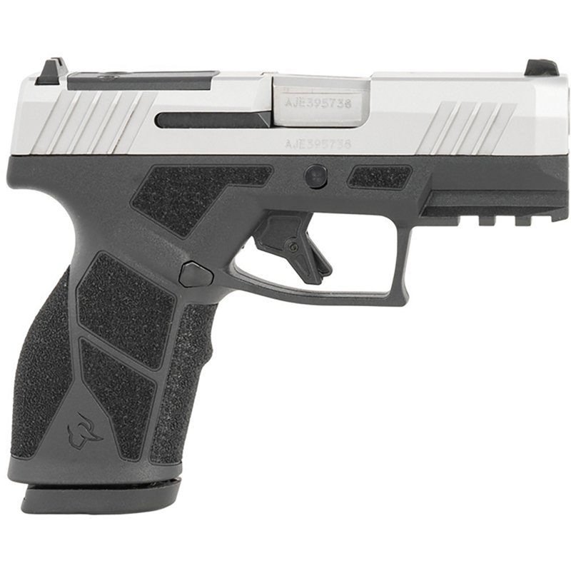 Taurus GX2 TORO 9mm 3.38" Bbl Fixed Front Adj Rear Sights Striker SAO Poly Grip MIL-STD-1913 Rail Black/Stainless Pistol w/(1) 13rd Mag 1-GX2P939