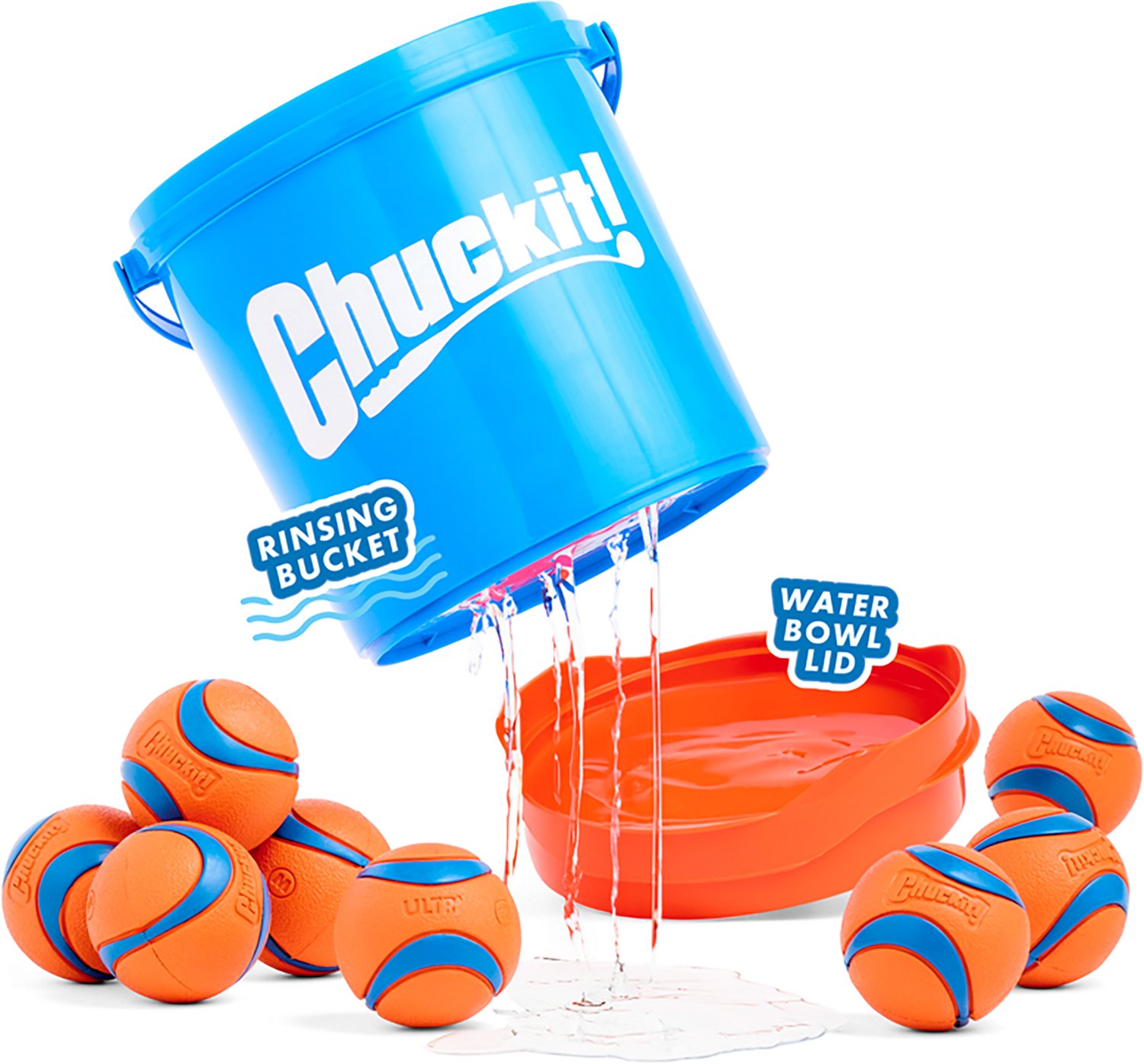 Chuckit! Bucket with Ultra! Ball 8-Pack - view number 2