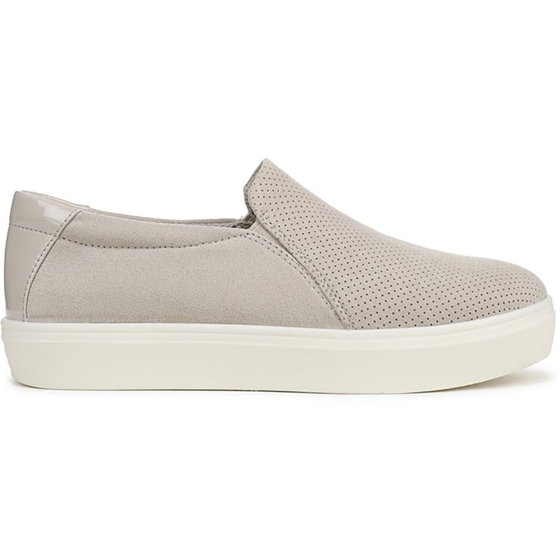 Dr. Scholl's Women's Madison Cloud Slip On Sneakers - Oyster Microfiber