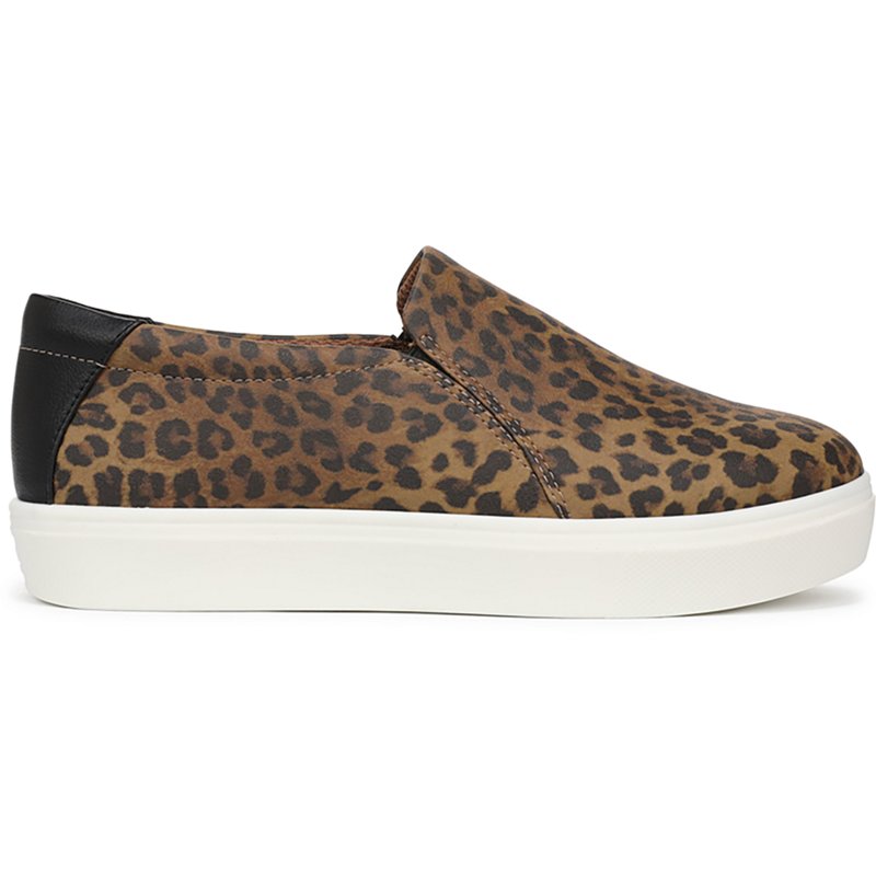 Dr. Scholl's Women's Madison Cloud Slip On Sneaker Shoes Leopard Faux Leather DRSCH 9.0 W