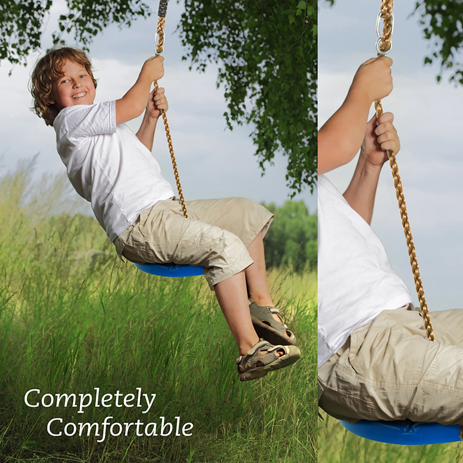 Plexalife Cool Disc Swing With Adjustable Rope - view number 3