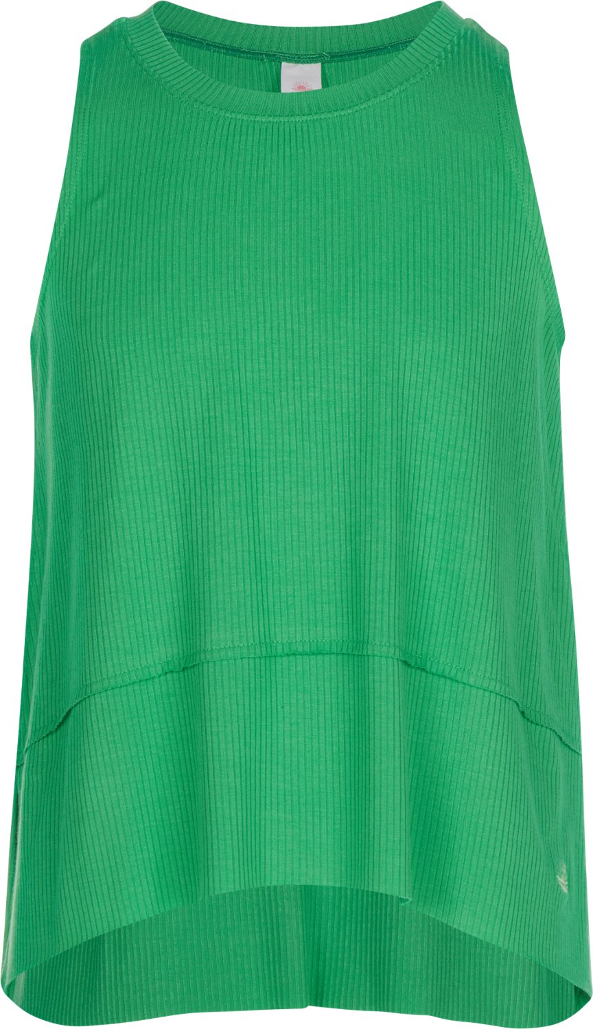 Jadelynn Brooke Girls' Club Social Fast Track Ribbed Tank Top