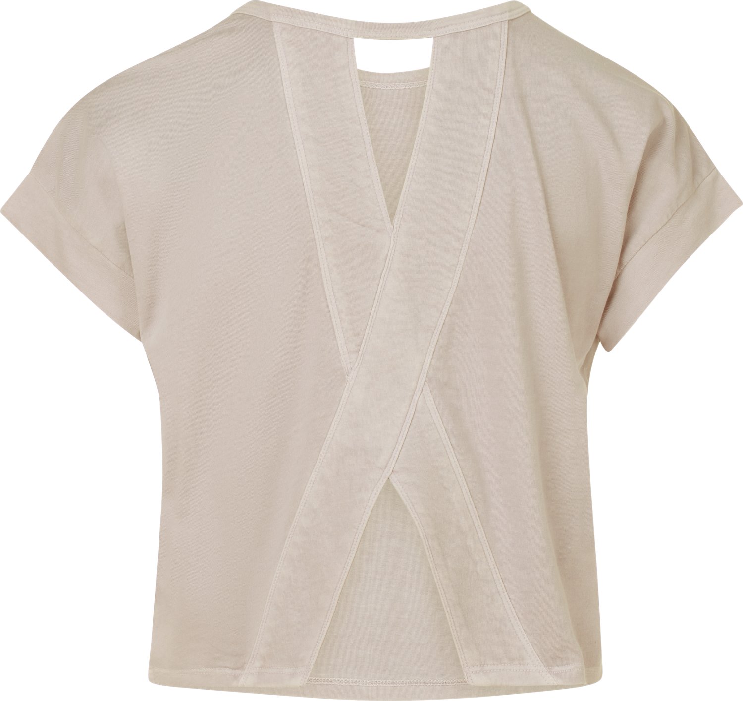 BCG Girls' Washed Cut-Out Short Sleeve T-shirt