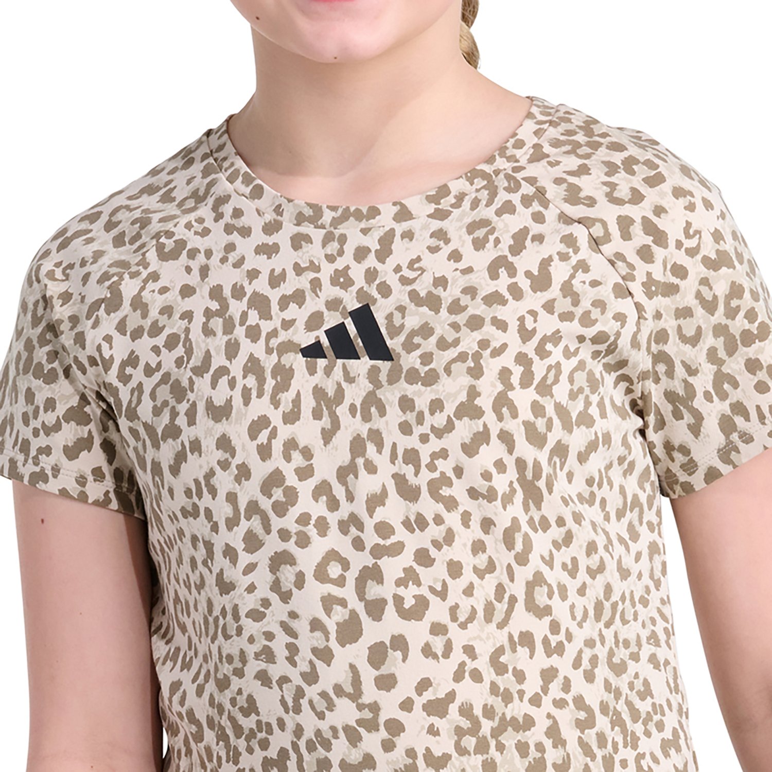 adidas Girls’ Printed Raglan T‑Shirt - view number 3