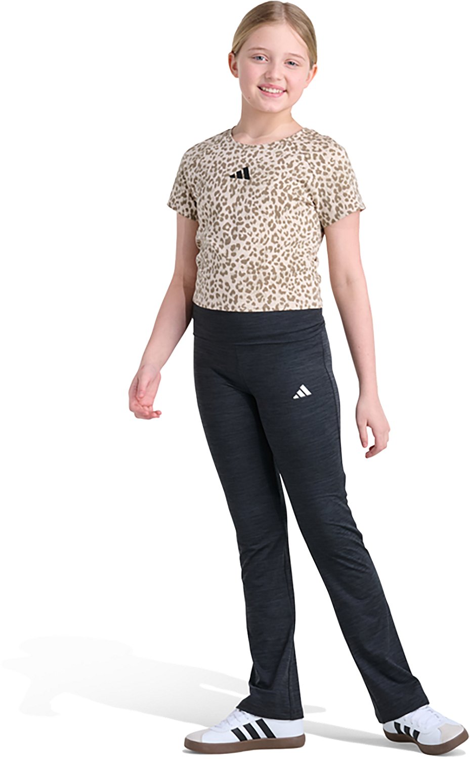 adidas Girls’ Printed Raglan T‑Shirt - view number 4