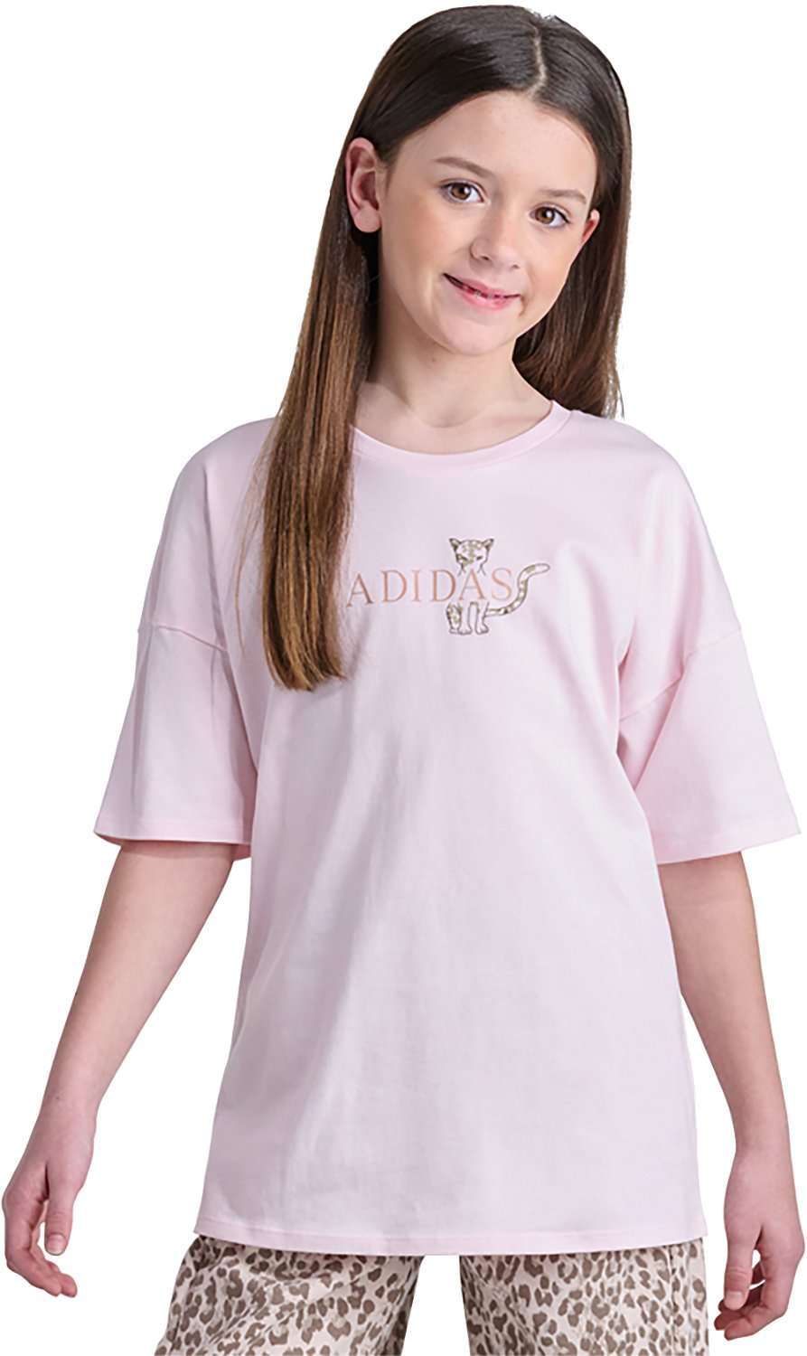 adidas Girls’ Boyfriend T‑Shirt