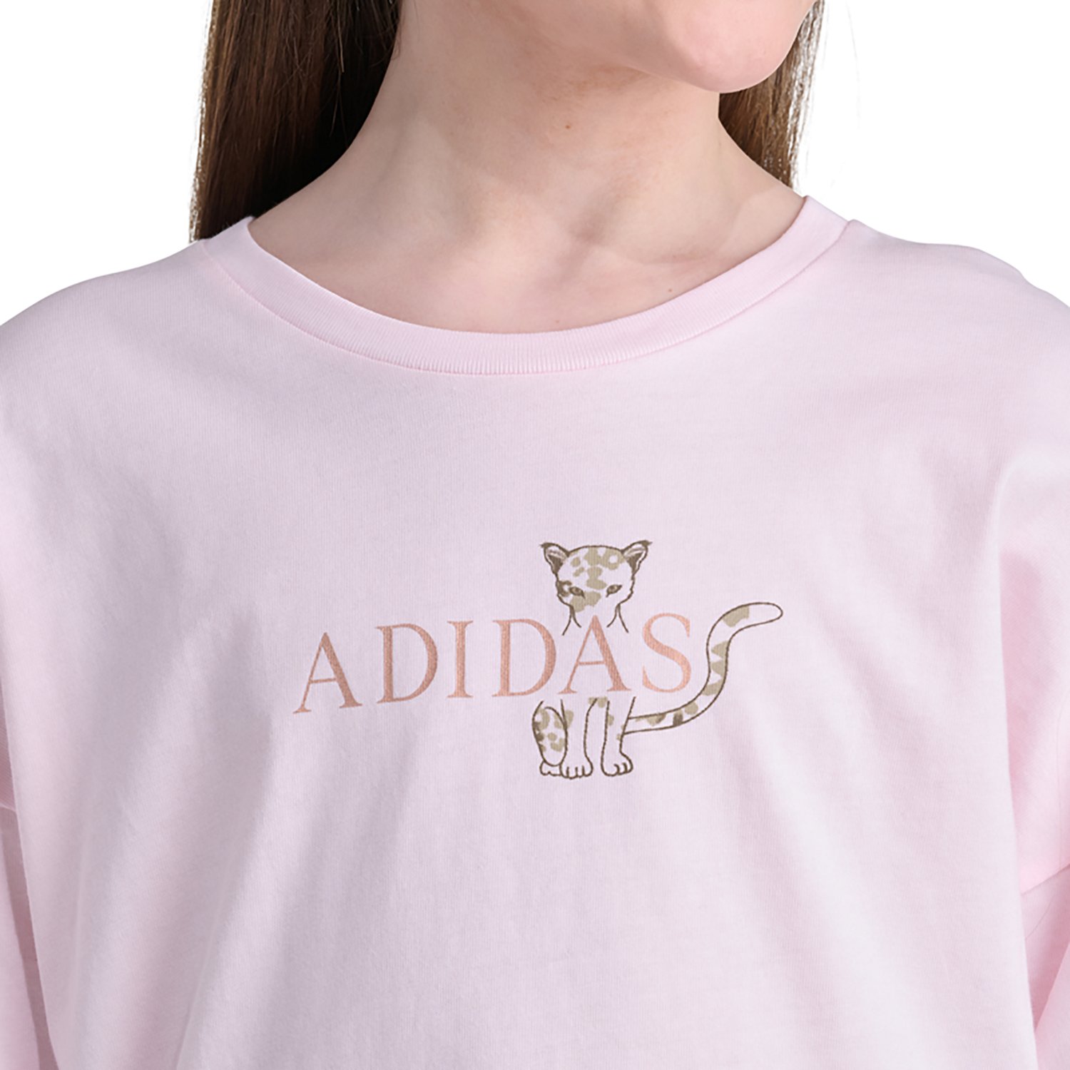 adidas Girls’ Boyfriend T‑Shirt