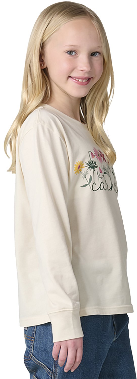 Carhartt Girls’ Floral Script T-Shirt