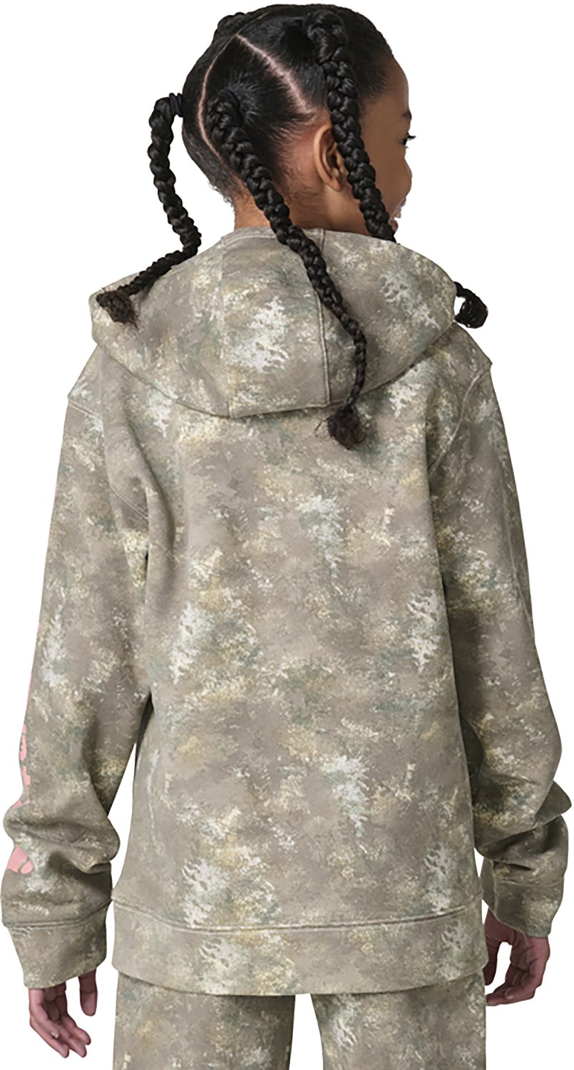 Carhartt Girls’ Hooded Camo Graphic Sweatshirt