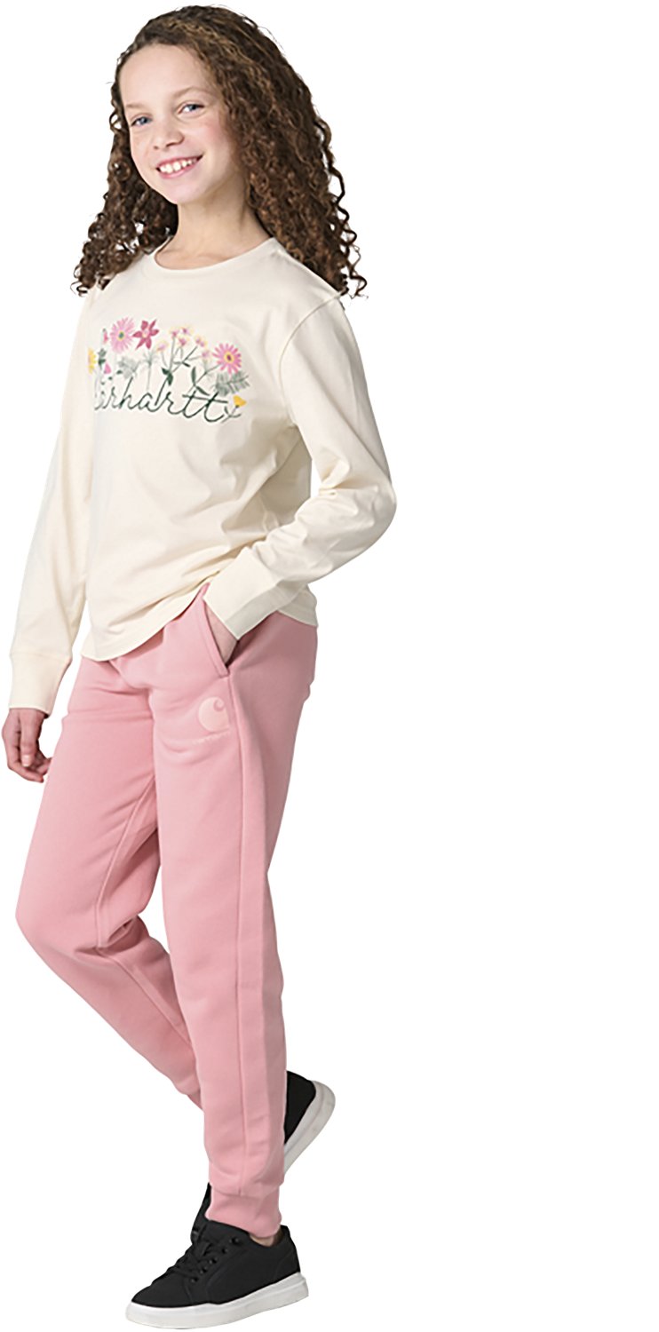 Carhartt Girls’ Fleece Logo Sweatpants - view number 5