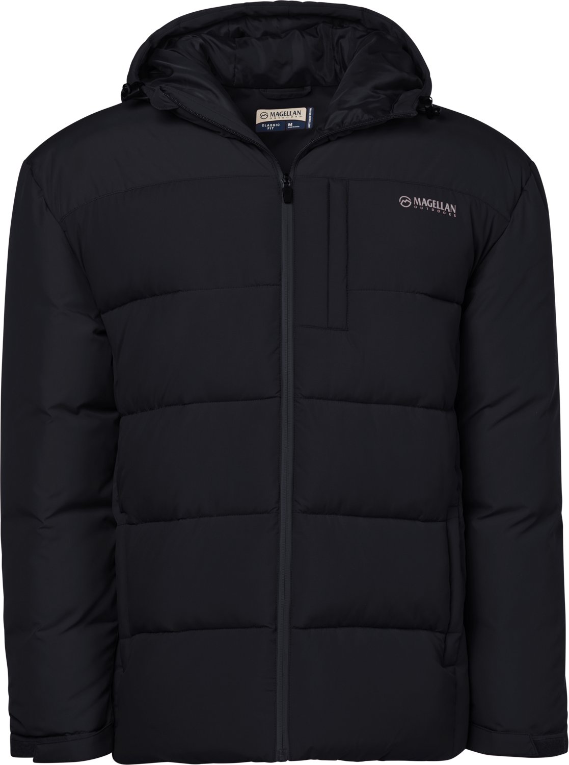 Magellan Outdoors Men's Barton Creek Mixed Media Puffer Jacket