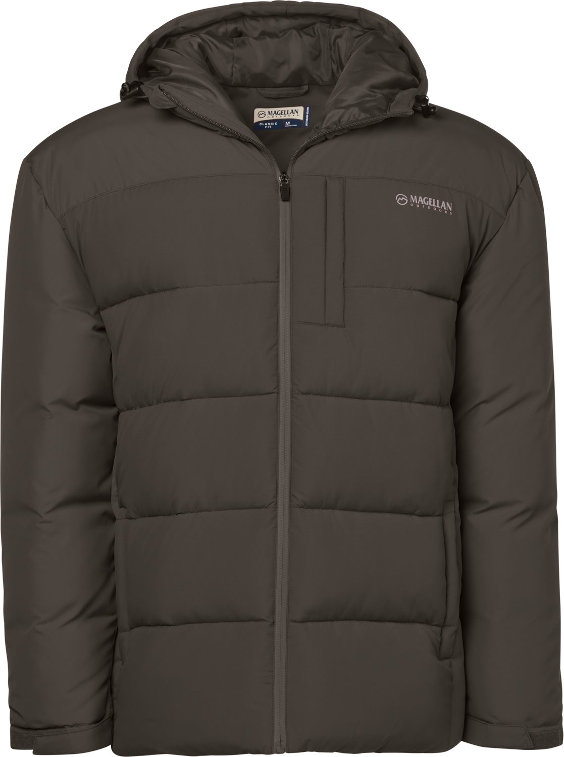 Magellan Outdoors Men's Barton Creek Mixed Media Puffer Jacket
