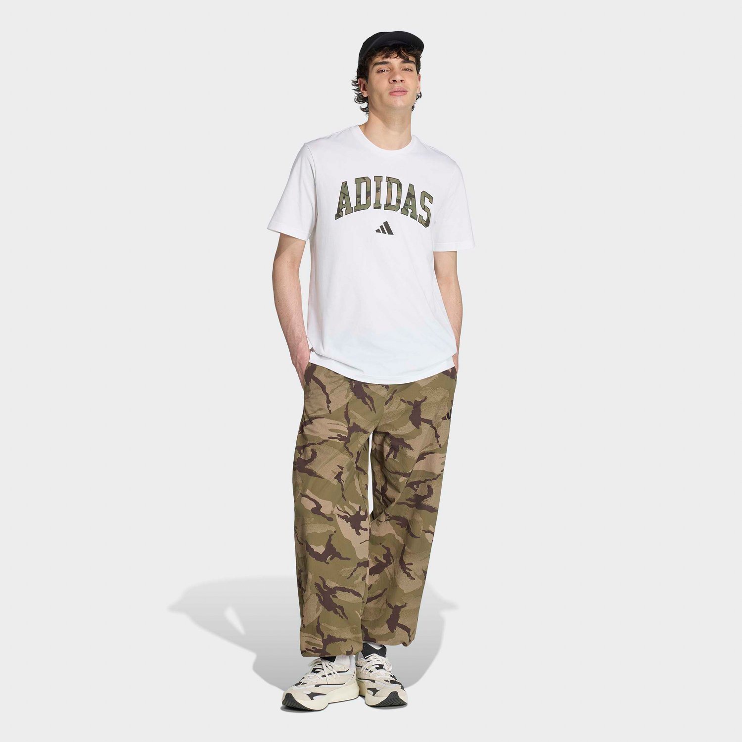 adidas Men’s Camo Script Graphic T‑Shirt - view number 5