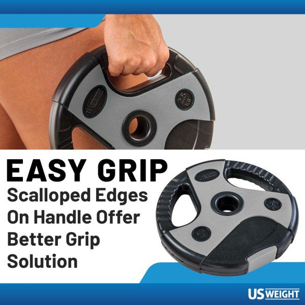 US Weight 54 lb Weight Set W/55" Bar- Grey - view number 5