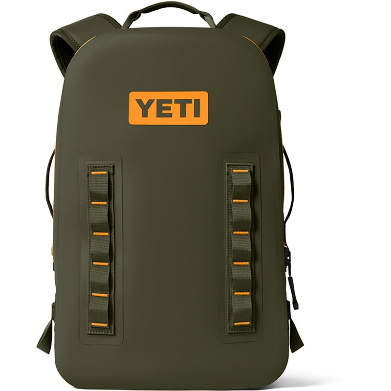 YETI Panga 28L Waterproof Backpack - Olive/King Crab Orange