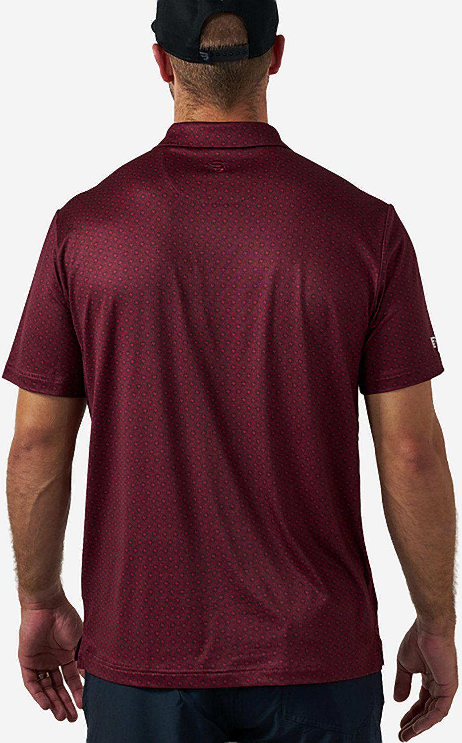 BURLEBO Men's Texas Pride Performance Polo Shirt - view number 2