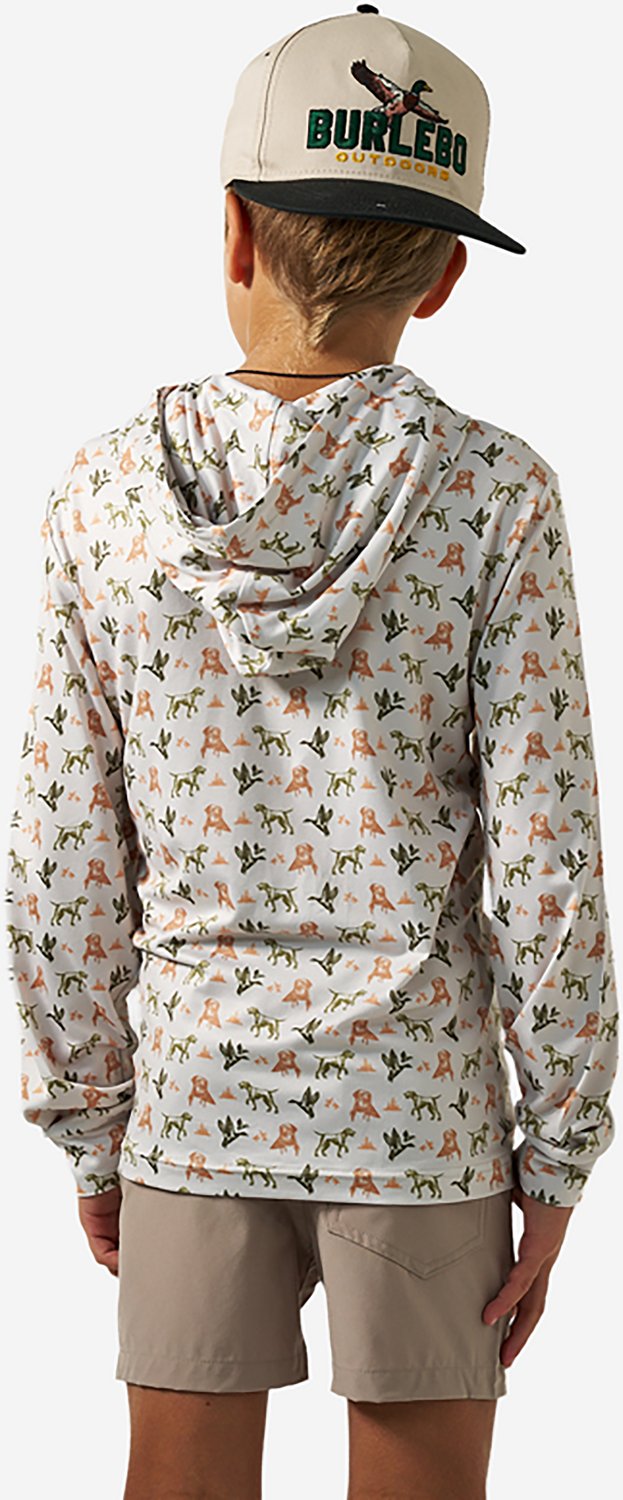 BURLEBO Boys' Performance Hoodie                                                                                                 - view number 2