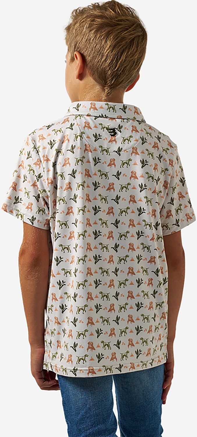 BURLEBO Boys' Performance Polo Shirt                                                                                             - view number 2
