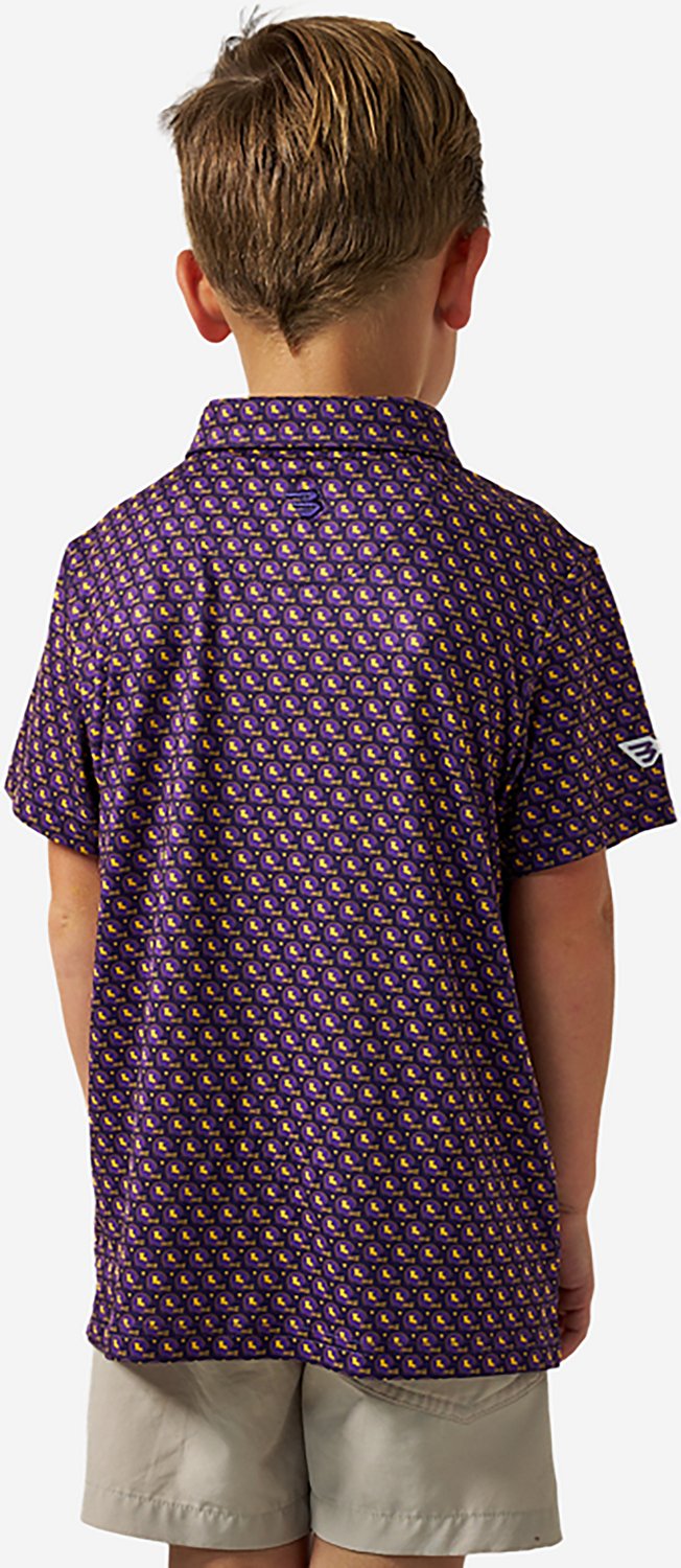 BURLEBO Boys' Performance Polo Shirt                                                                                             - view number 2